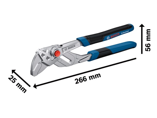 Univerzalne klešče Bosch, 250mm, za sanitarna dela, 1600A02W3R